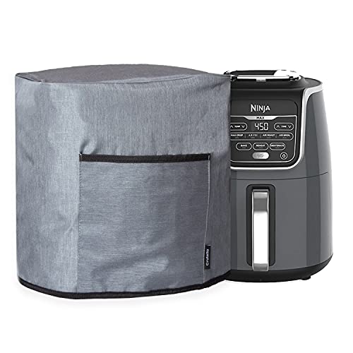 Crutello Air Fryer Cover with Storage Pockets for 5.5 Quart Fryer - Small Appliance Dust Covers